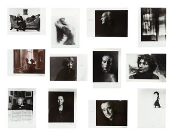 Portraits of Mitislav Rostropovich, Susannah York, Frans Widerberg, Isaac Stern, Hanna Schygulla and Louis Malle - Morten Krogvold