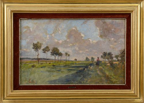 Paesaggio campestre by Francesco Gioli