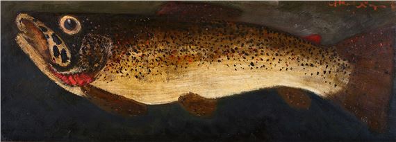 Forelle by Leopold Häfliger, 1975