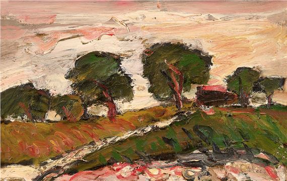 Sommerlandschaft by Leopold Häfliger, 1971