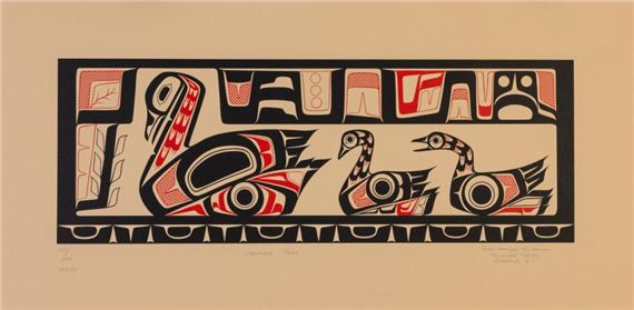 Stanley Park by Roy Henry Vickers, 29/3/77