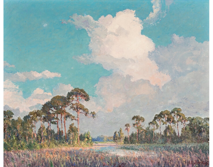 Albert Ernest Backus | Florida Marsh Landscape | MutualArt