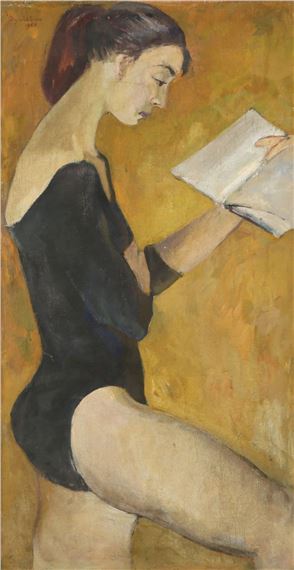 Portrait of a Ballet by Eduard Levin, 1966