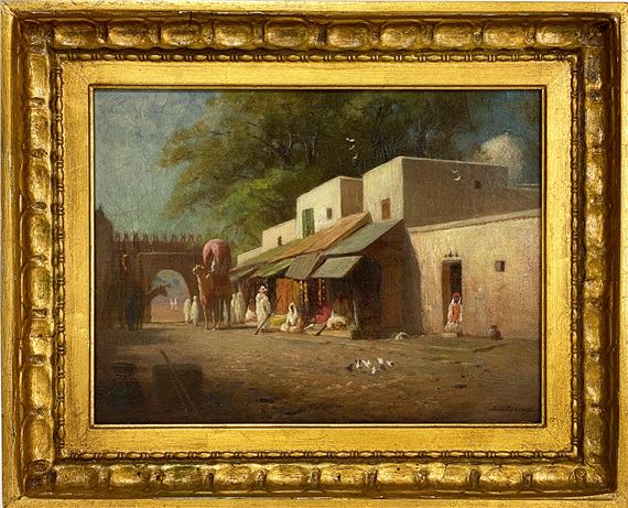 Middle Eastern market by Lemuel D. Eldred