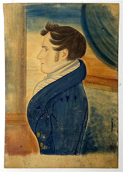 Portrait of a gentleman by Edwin Plummer