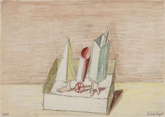 Untitled by Viktor Dmitrievich Pivovarov, 1985