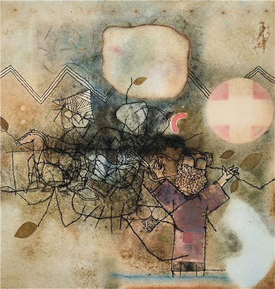 Praise singer by Louis Maqhubela, 1974