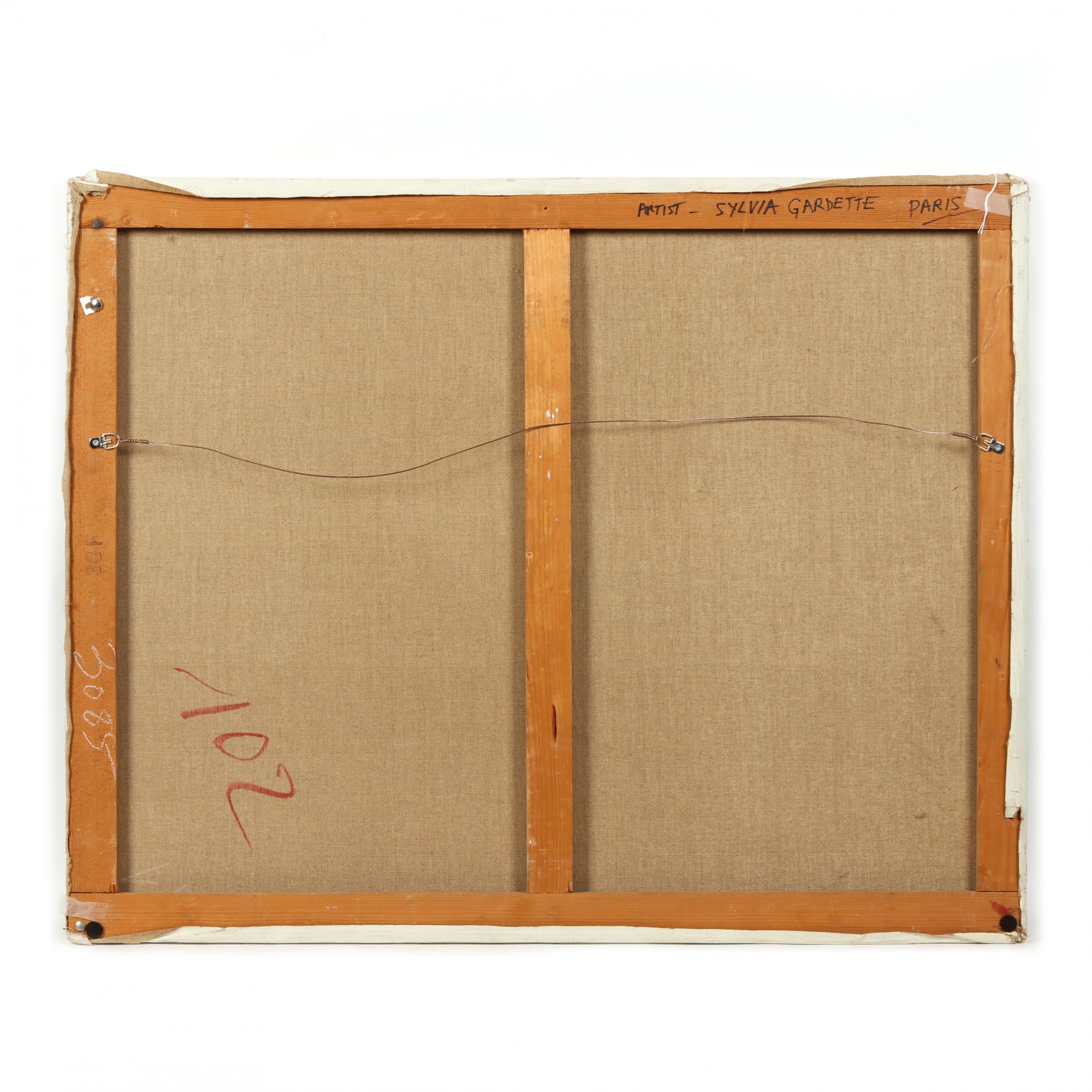 Artwork by Sylvia Gardette, Mother & Daughter Reading in the Park, Made of Oil on canvas