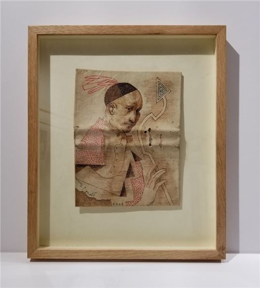 Portrait of a man by Miguel Condé, 2003