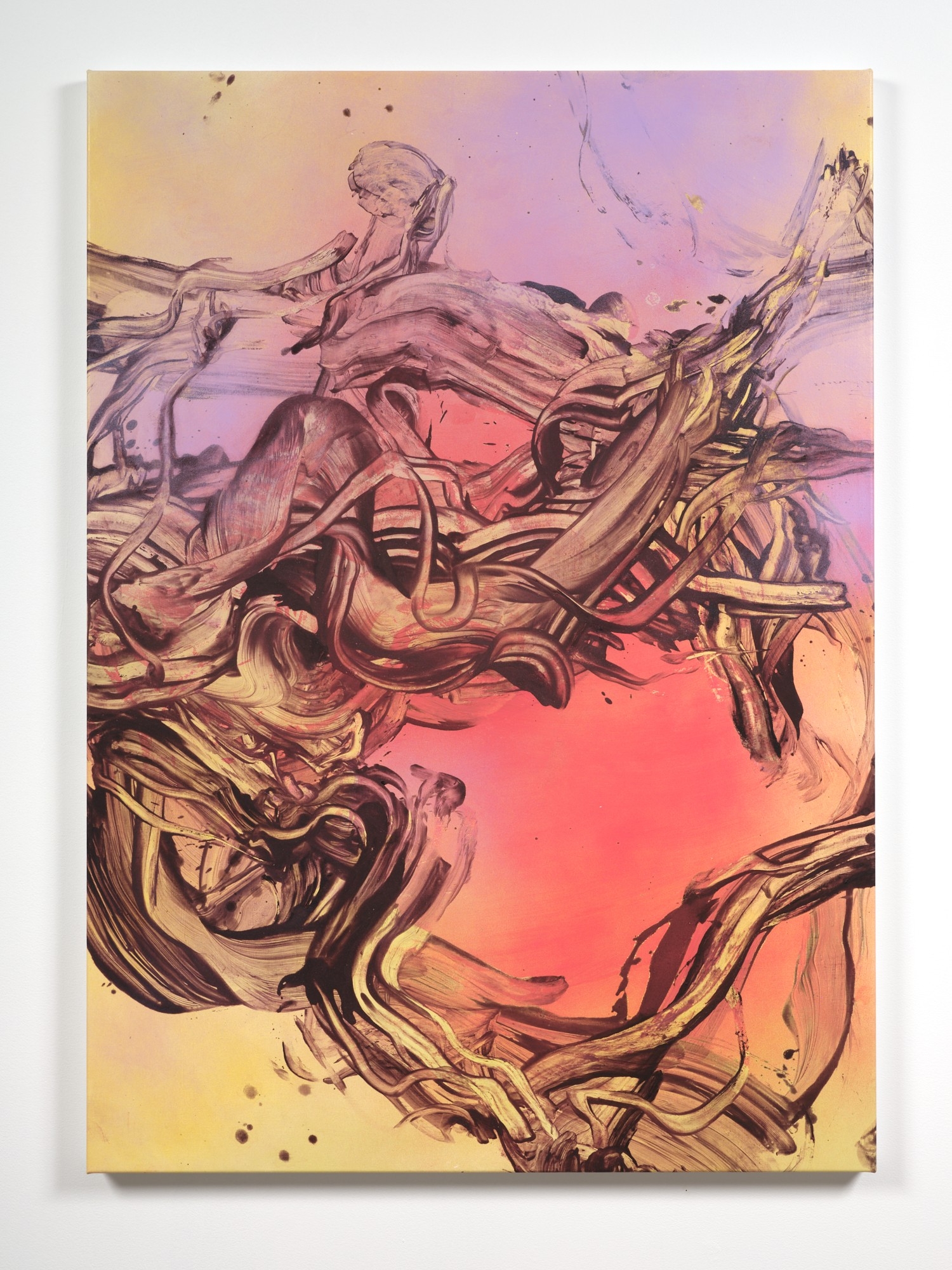 Artwork by Judy Millar, Branch, Made of oil and acrylic on canvas