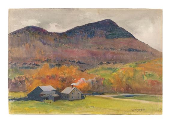"Double-Head Mountain, Jackson, N.H.". by Sears Gallagher