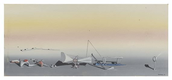 Sans titre by Yves Tanguy, 1939