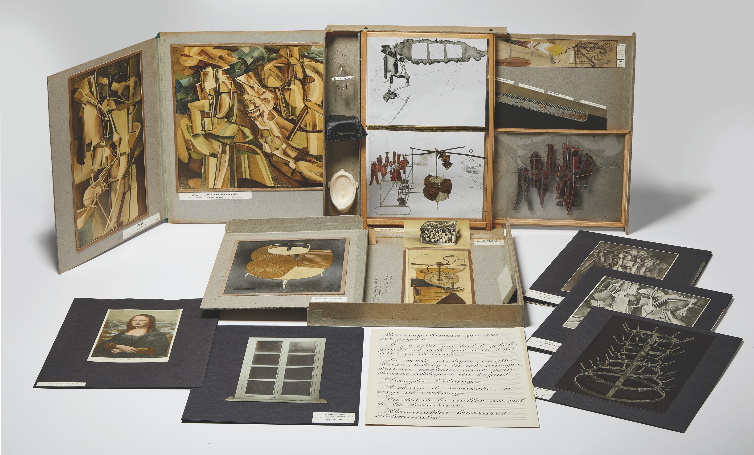 De ou par Marcel Duchamp ou Rrose Sélavy (La Boîte-en-valise), série B by Marcel Duchamp, Conceived in 1941; executed 1952