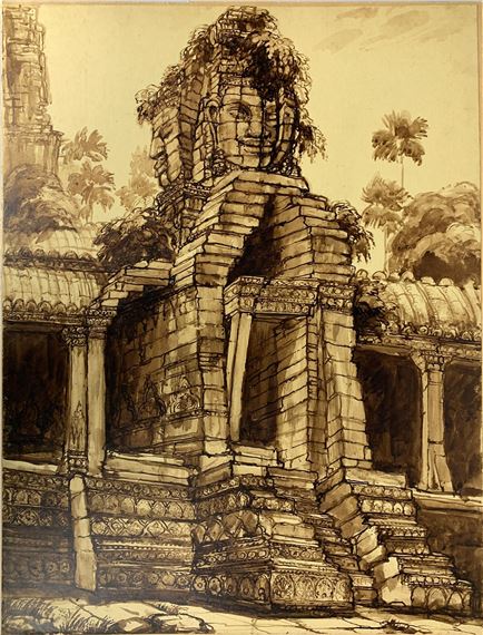 Angkor Thom by André Maire, vers 1931