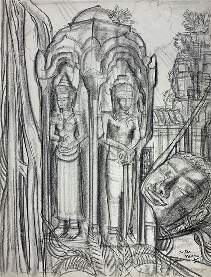 Angkor Thom by André Maire, 1954