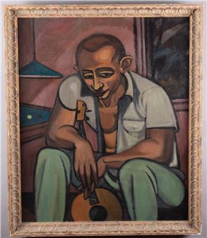 Man With Guitar - Fern Evans