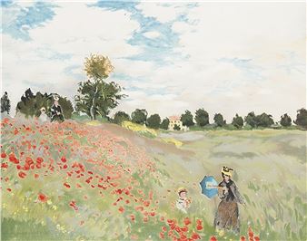 Coquelicots (La Promenade) - Claude Monet