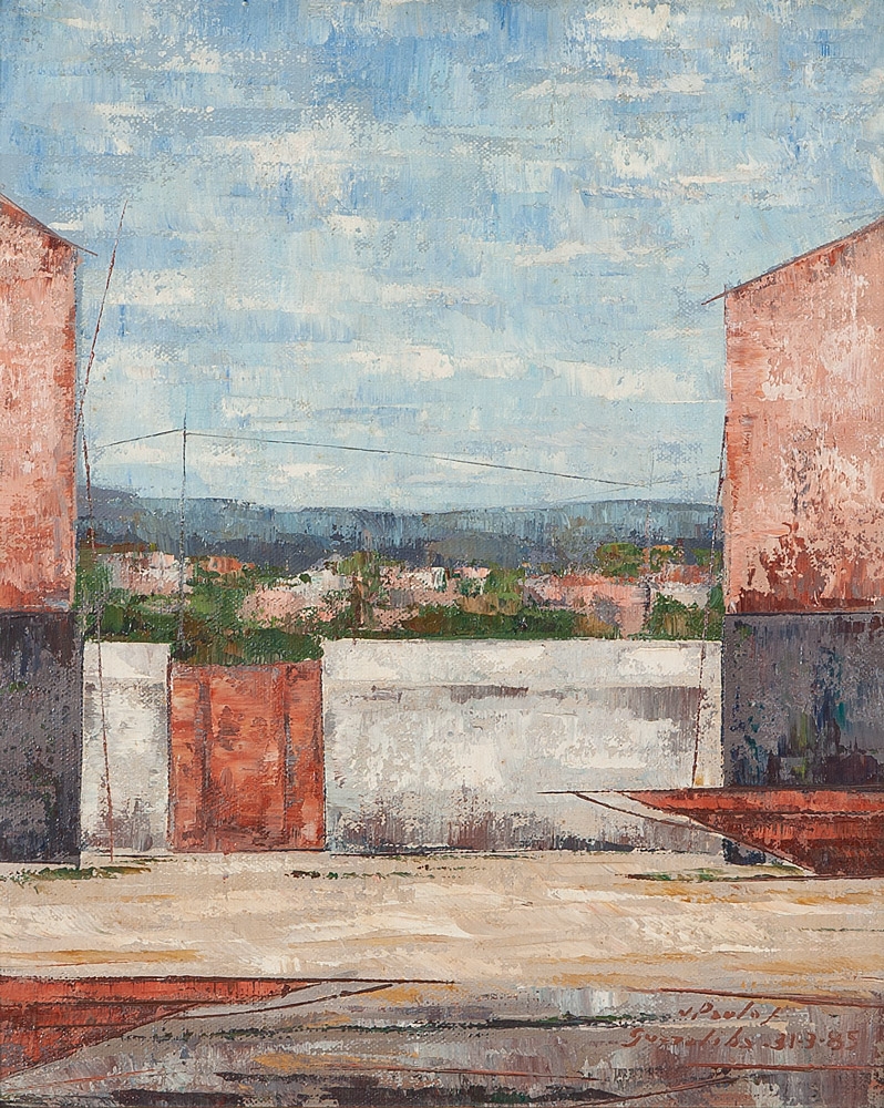 Artwork by José Paulo M. da Fonseca, Untitled, Made of oil on canvas