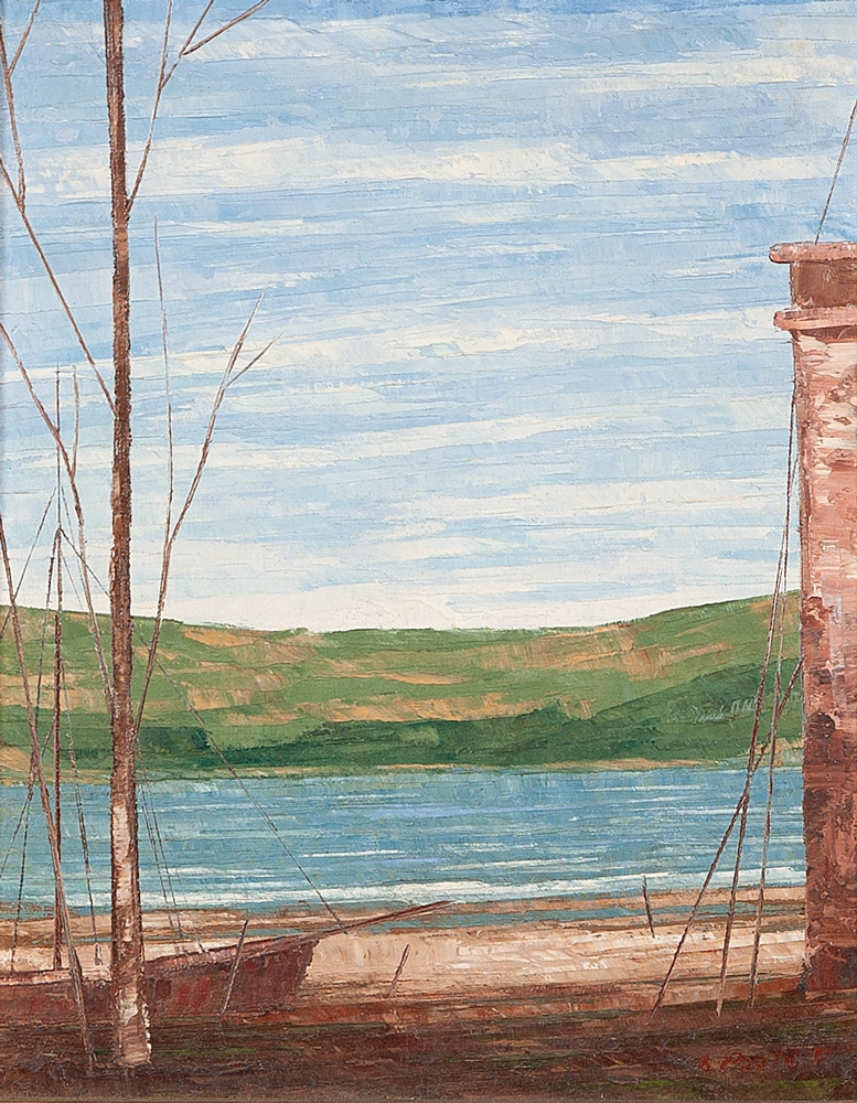 Artwork by José Paulo M. da Fonseca, A Paz das Coisas, Made of oil on canvas