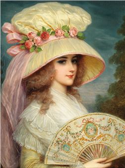 A Lady with Rose Hat and - Lucius Rossi