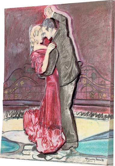Larry Rivers | Fred and Ginger (1999) | MutualArt