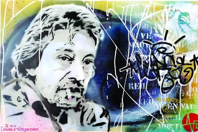 Artwork by Nice Art, Gainsbourg, Made of Mixed media on paper