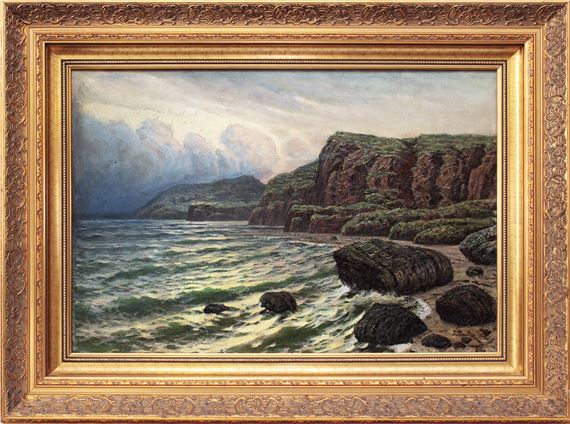 Seaside landscape by Lev Felixovich Lagorio, Late 1870s - early 1880s