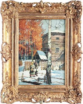 At the skete - Mikhail Markelovich Guzhavin