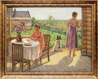 Meeting of the Suvorovites - Blokhin Ivan Semenovich