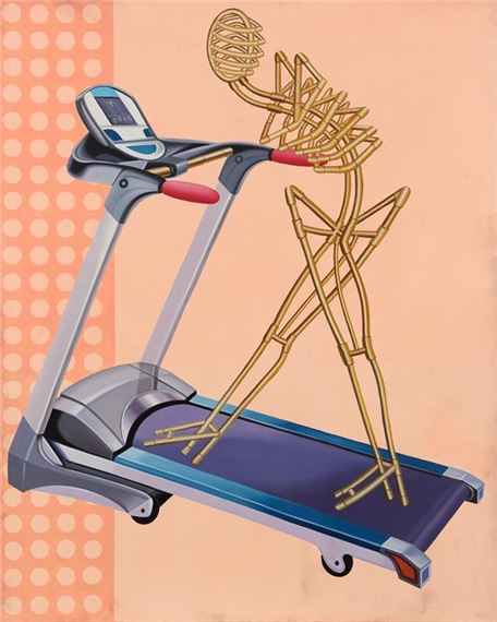 MORNING WALK by Ram Bali Chauhan, 2009