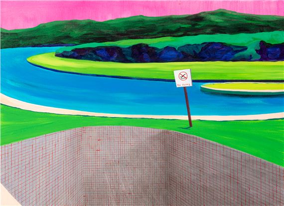 No Diving 01 by Namu Choi, 2020