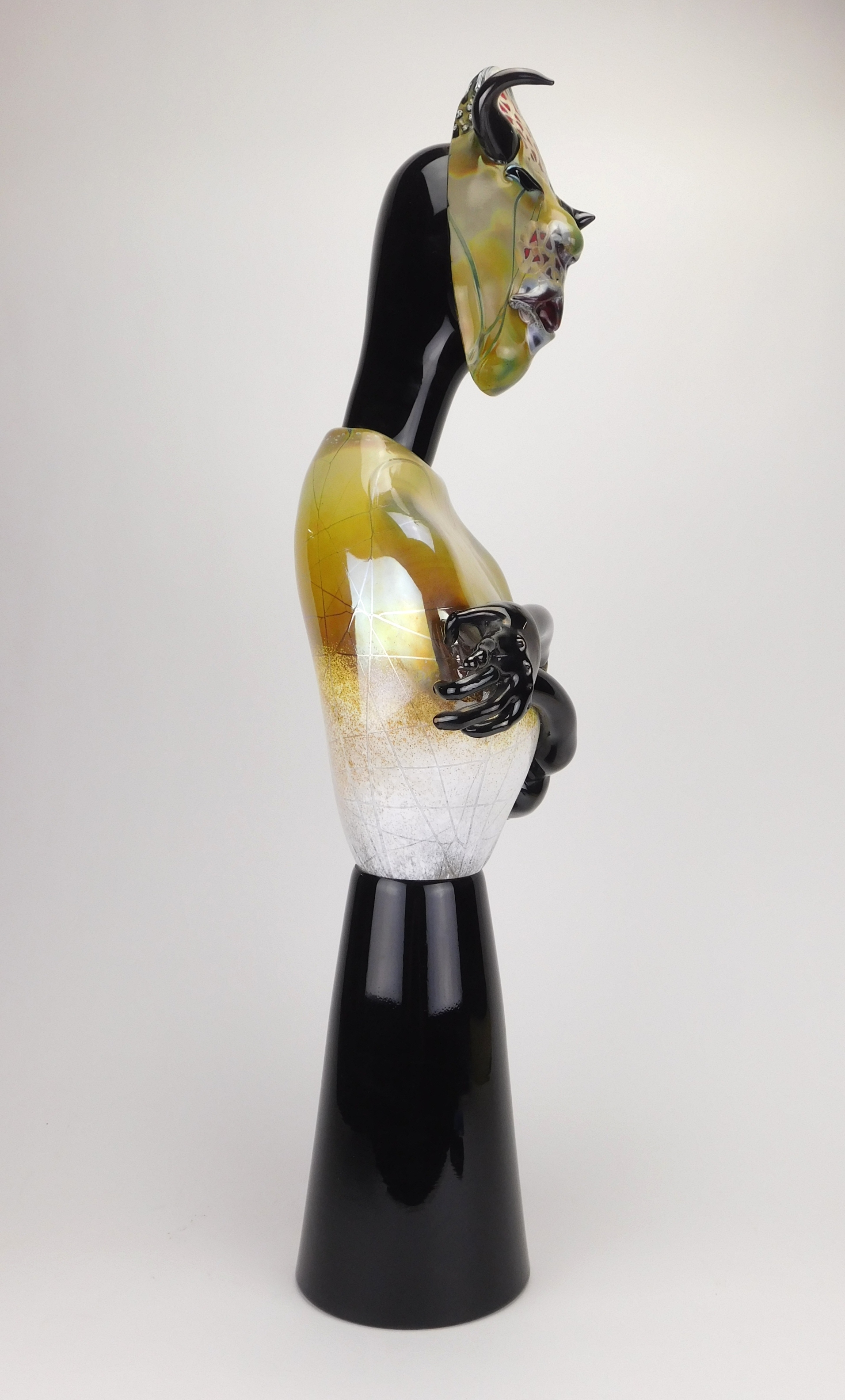 Artwork by Erick Hernandez, Desire, Made of glass sculpture