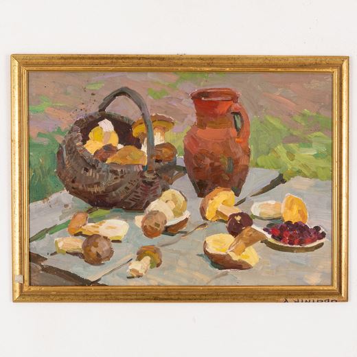 Natura morta con funghi