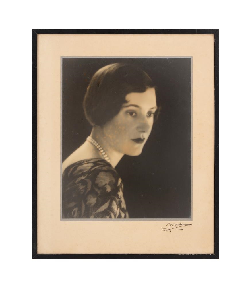Georgia Sitwell, 1929 by Madame Yevonde, 1929