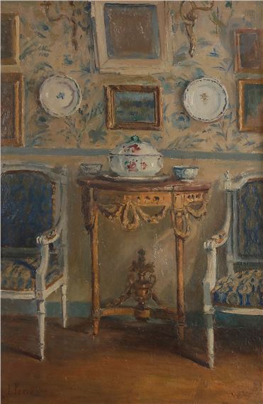 Intérieur Louis XVI by Louis Petit