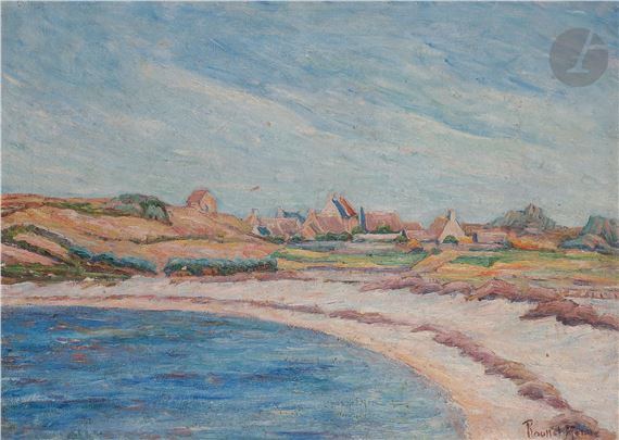 Henri Roussel-Masure | Bord de mer en Bretagne | MutualArt