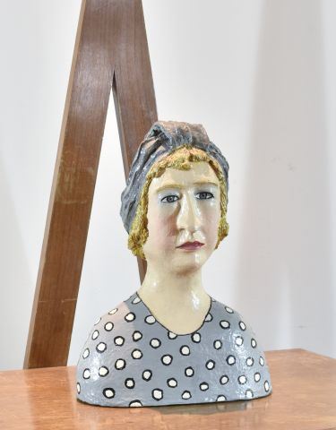 "Paula" tenantess by Claudette Espallergues