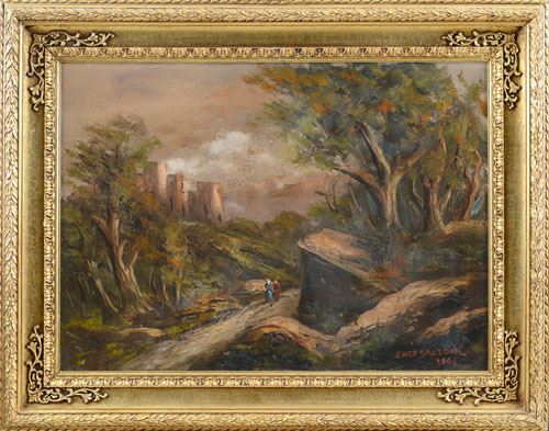 Il castello by Enzo Gazzone, 1965