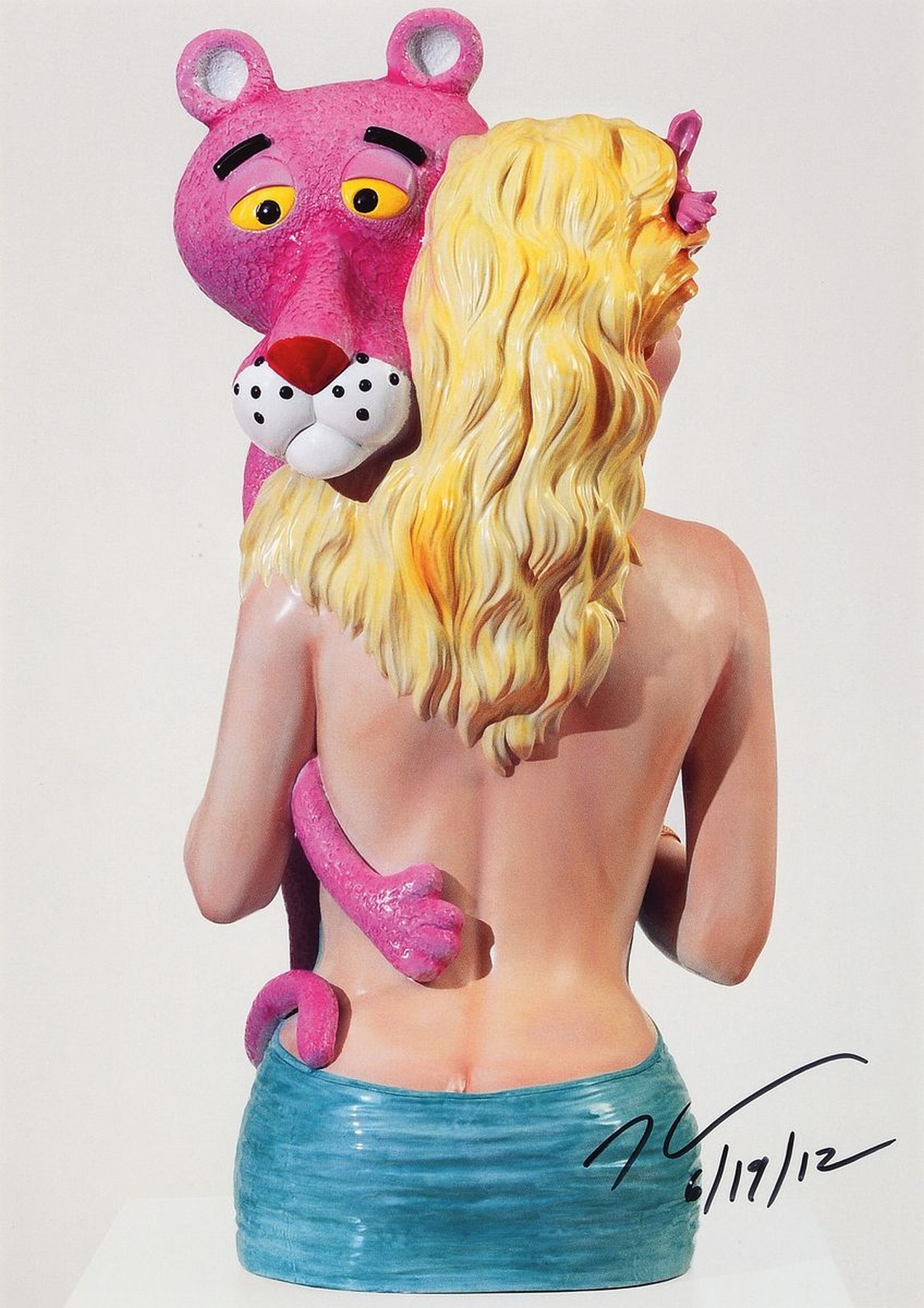 Jeff Koons Pink Panther MutualArt
