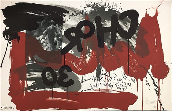 Untitled by Wolf Vostell, 1990