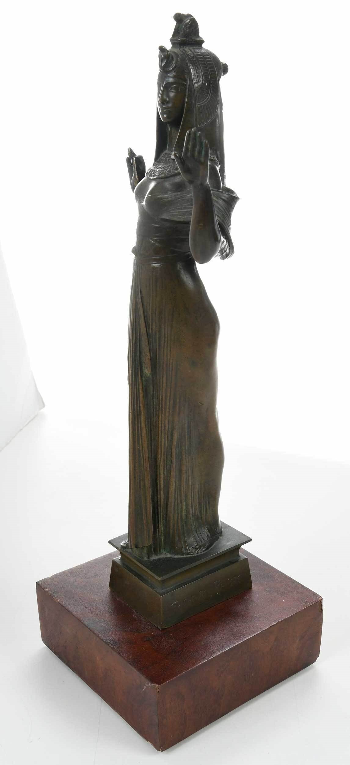 Théodore Riviere | A rare Egyptian figural sculpture | MutualArt