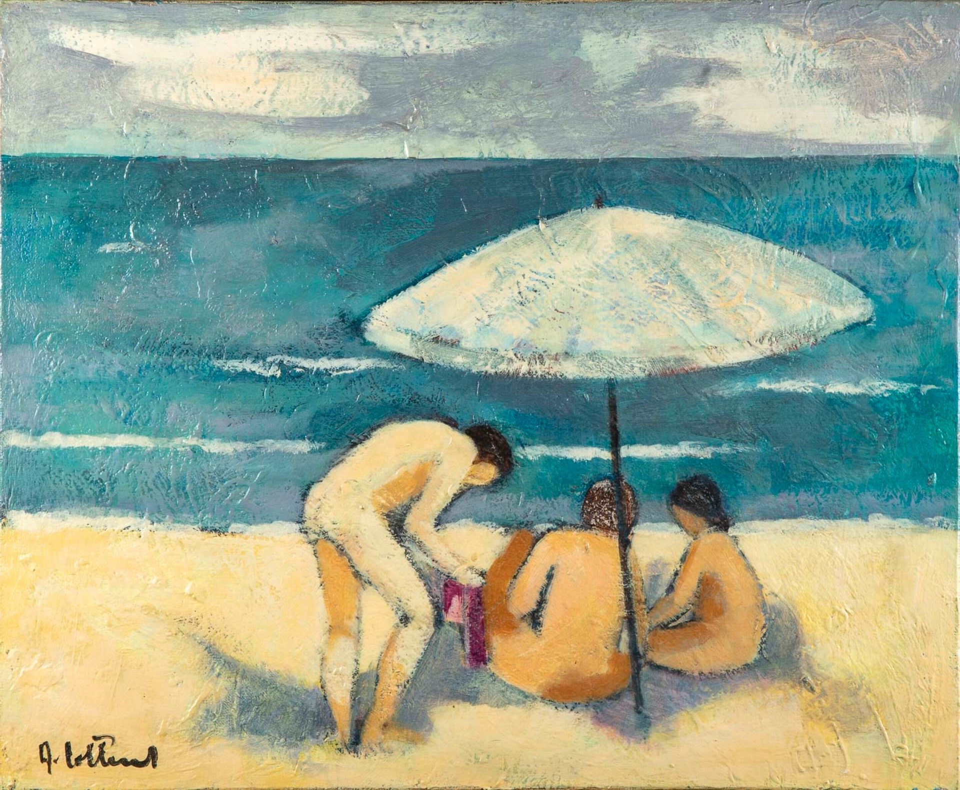 Alain Colliard | La Plage | MutualArt
