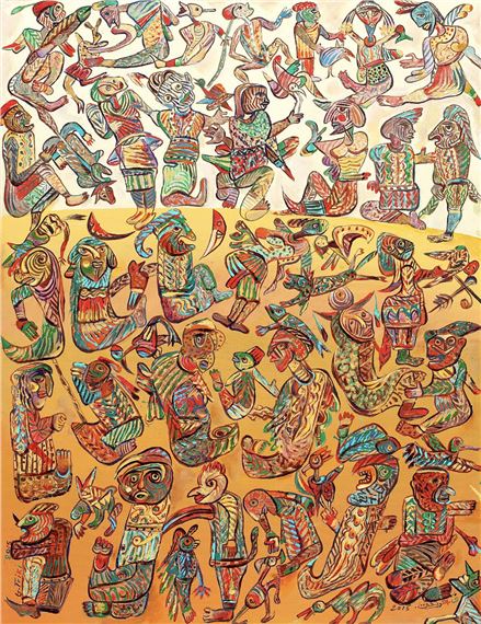 FORMES ET COULEURS AFRICAINES by Gouider Triki, 2015