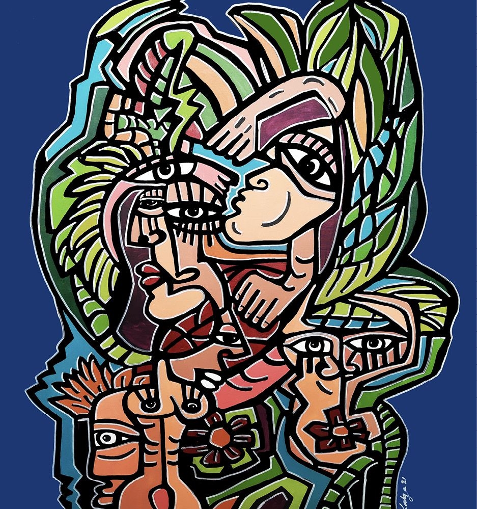 Artwork by Katya Traboulsi, Untitled, Made of Mixed media on canvas