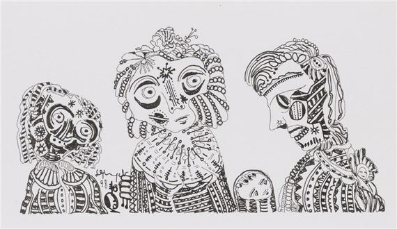 CINQ GENERATIONS by Laure Ghorayeb, 1998