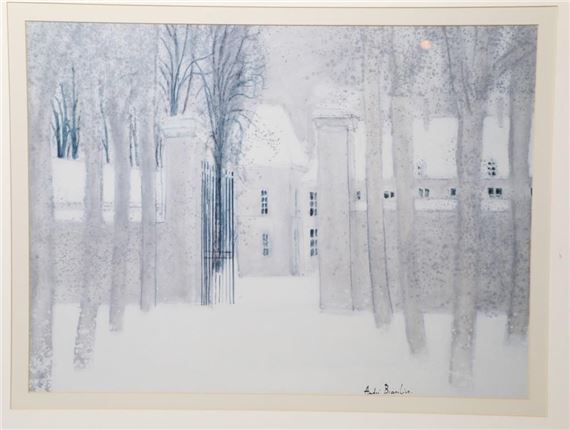 Andre Brasilier | Loupeigne Sous la Neige | MutualArt
