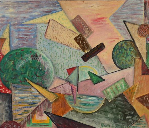 Geometric composition by Paul Guillaume