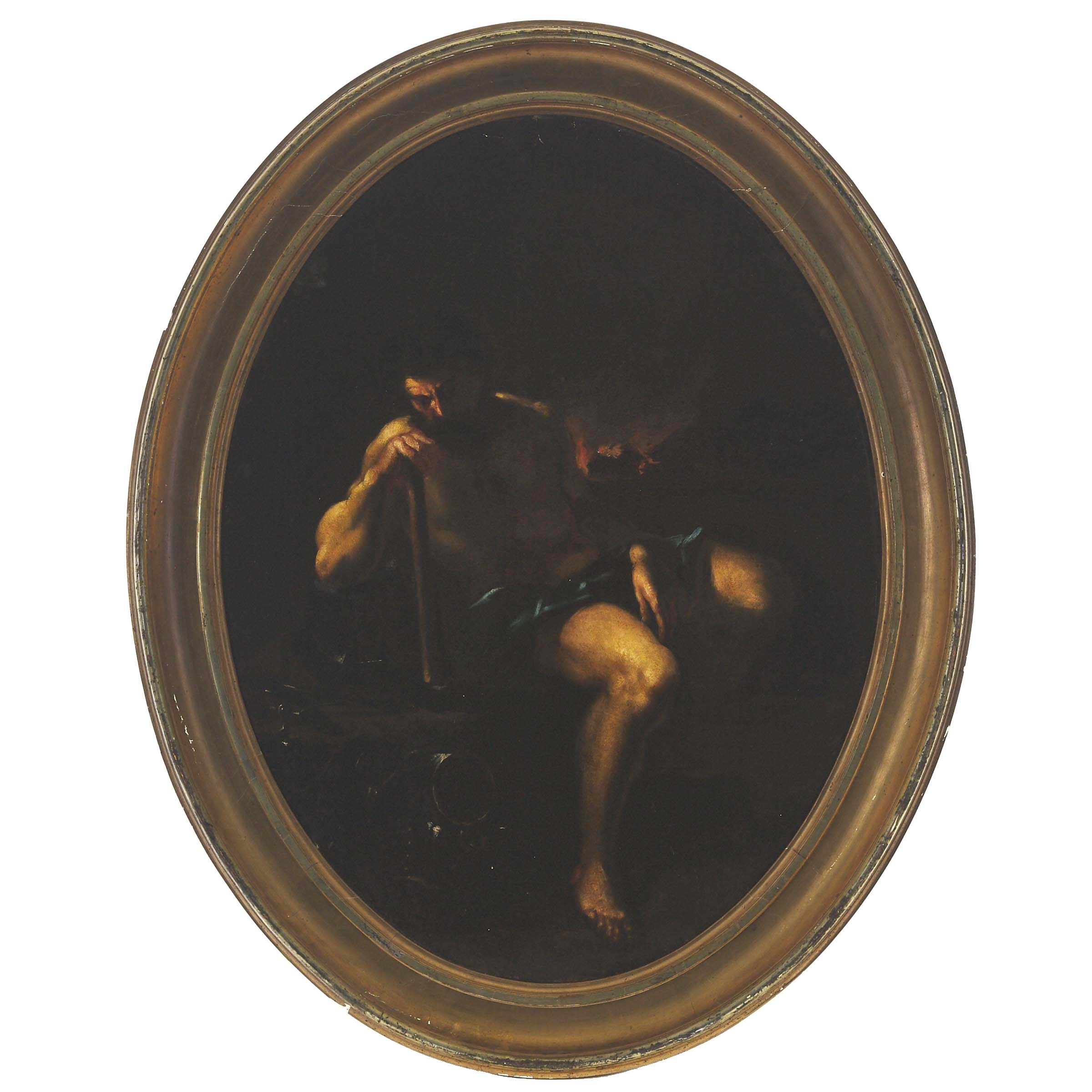 Jusepe de Ribera | SAINT PAUL THE HERMIT IN THE WILDERNESS | MutualArt