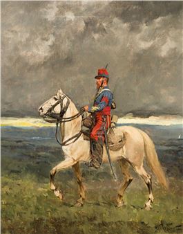 Sargento de caballería - Georges Louis Hyon