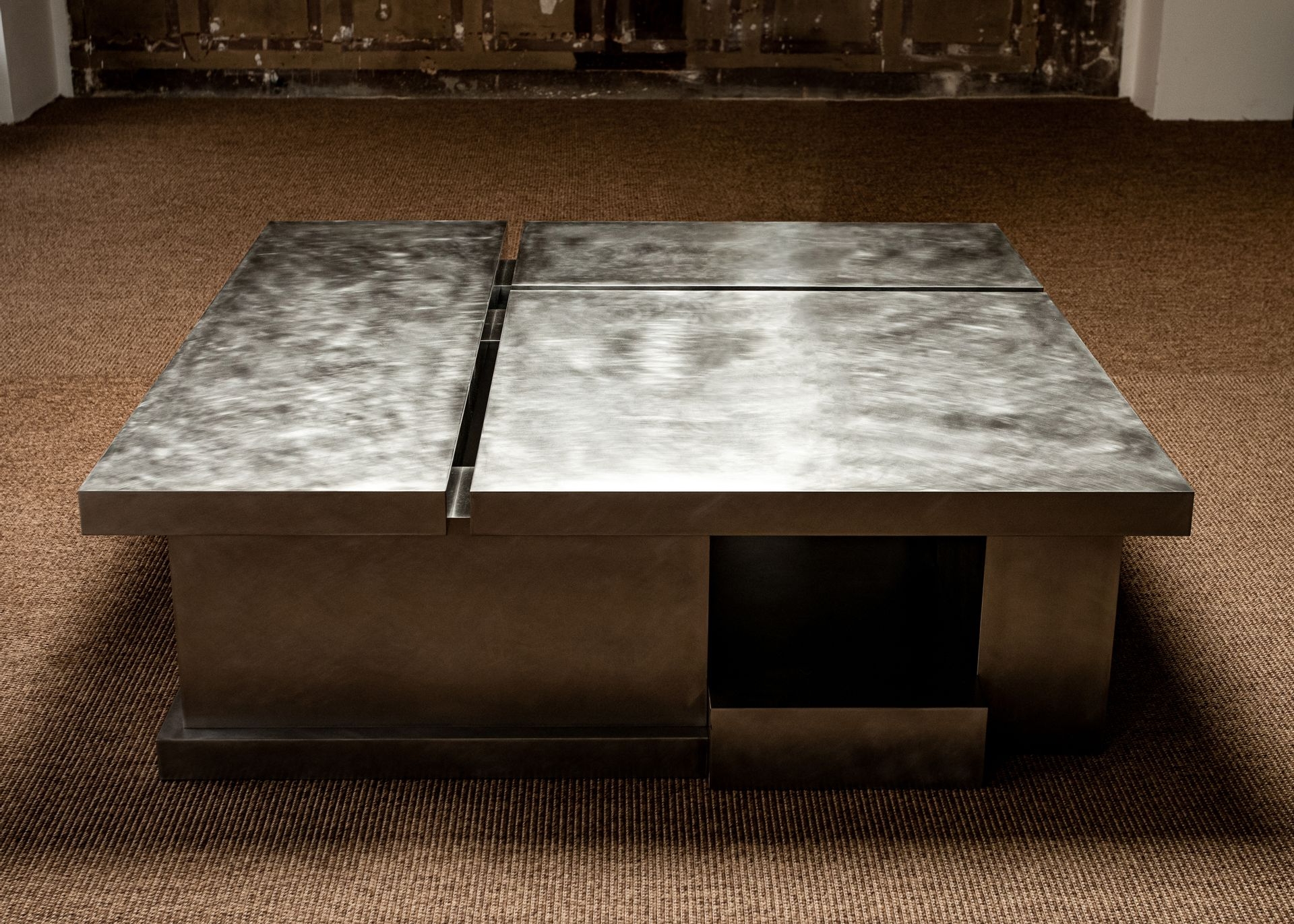 Artwork by Hwang Hyungshin, Volume, Made of stainless steel